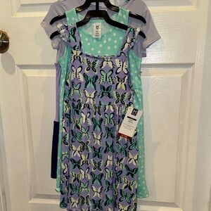 Member’s Mark 3 pk Knit Dresses Sz M (7/8)